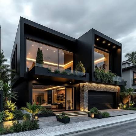 Modern Hillside Villa